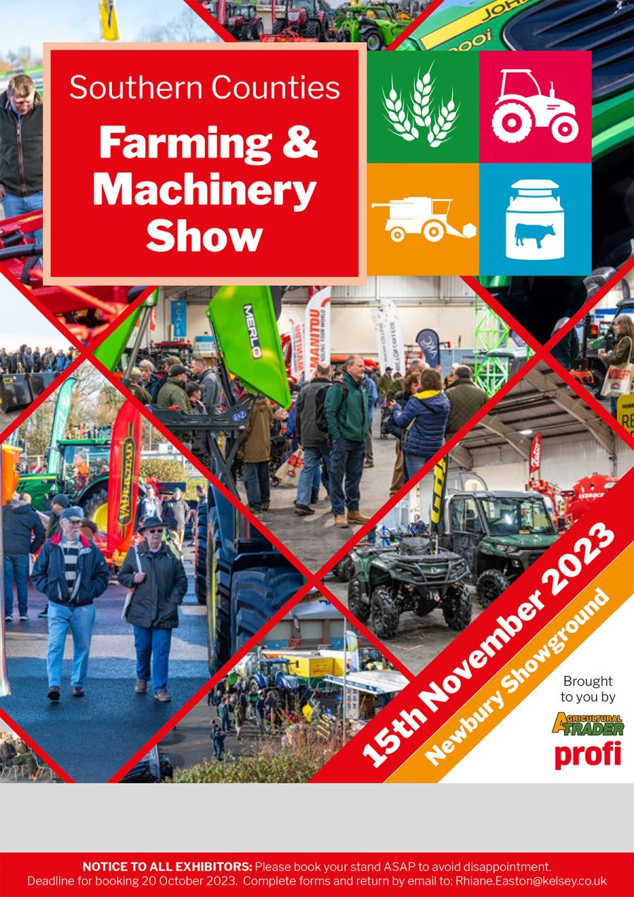 Book a Stand The Southern Counties Farming & Machinery Show